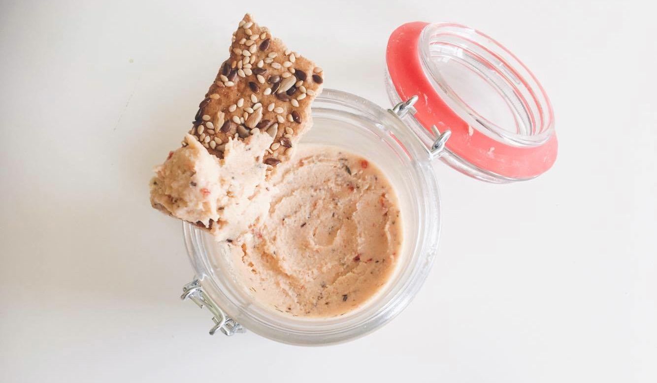 Homemade Cashew cheese